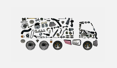 Used truck spare parts